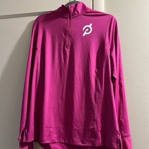 Peloton Pink Quarter-Zip Sweatshirt